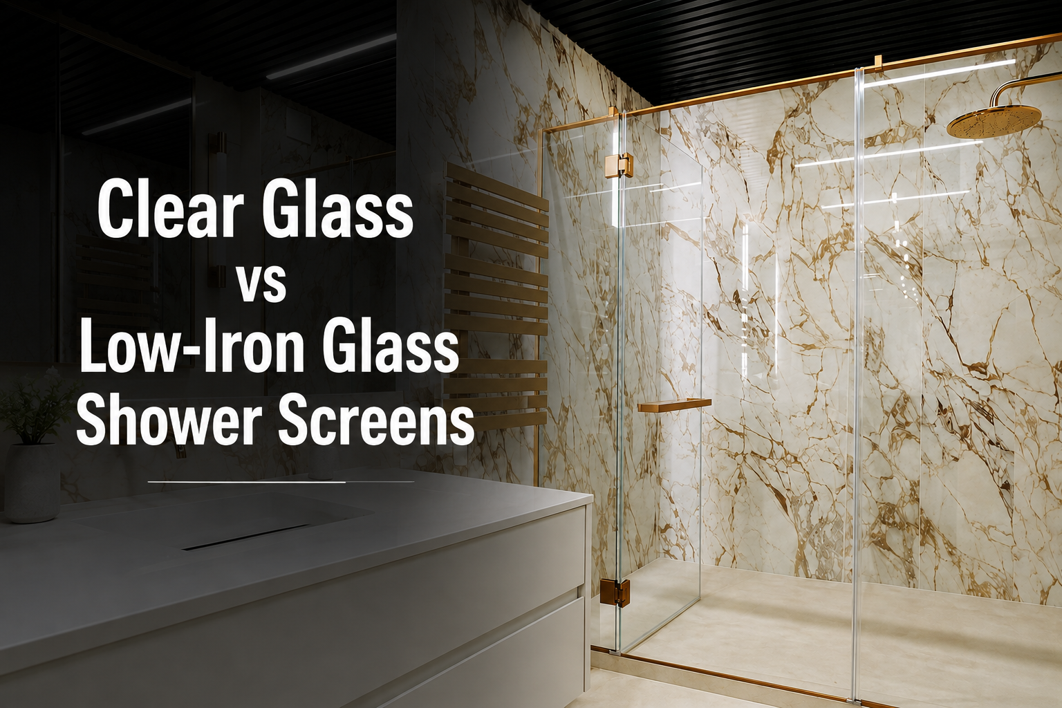 Frameless Shower Screen