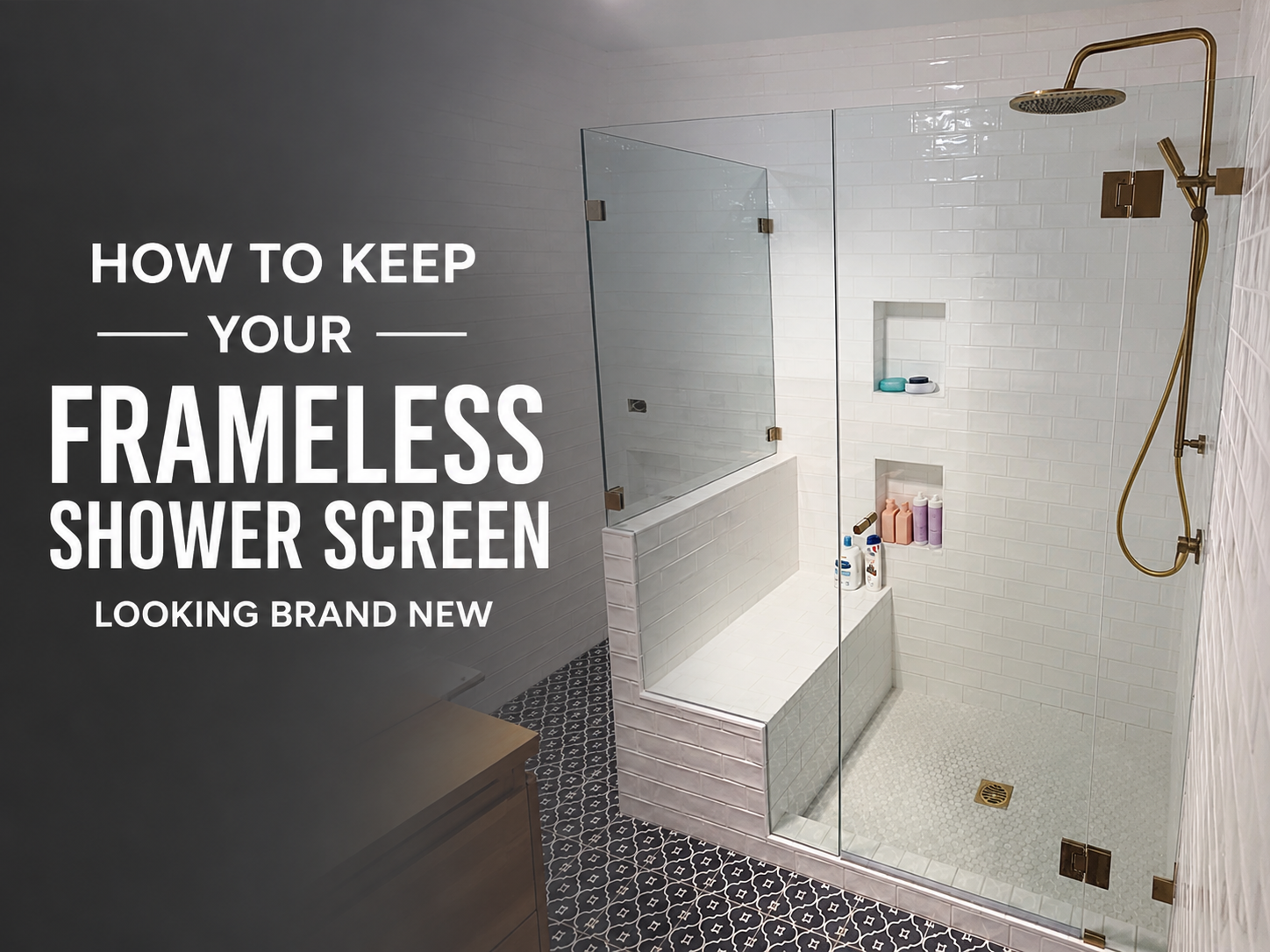 Frameless Shower Screen