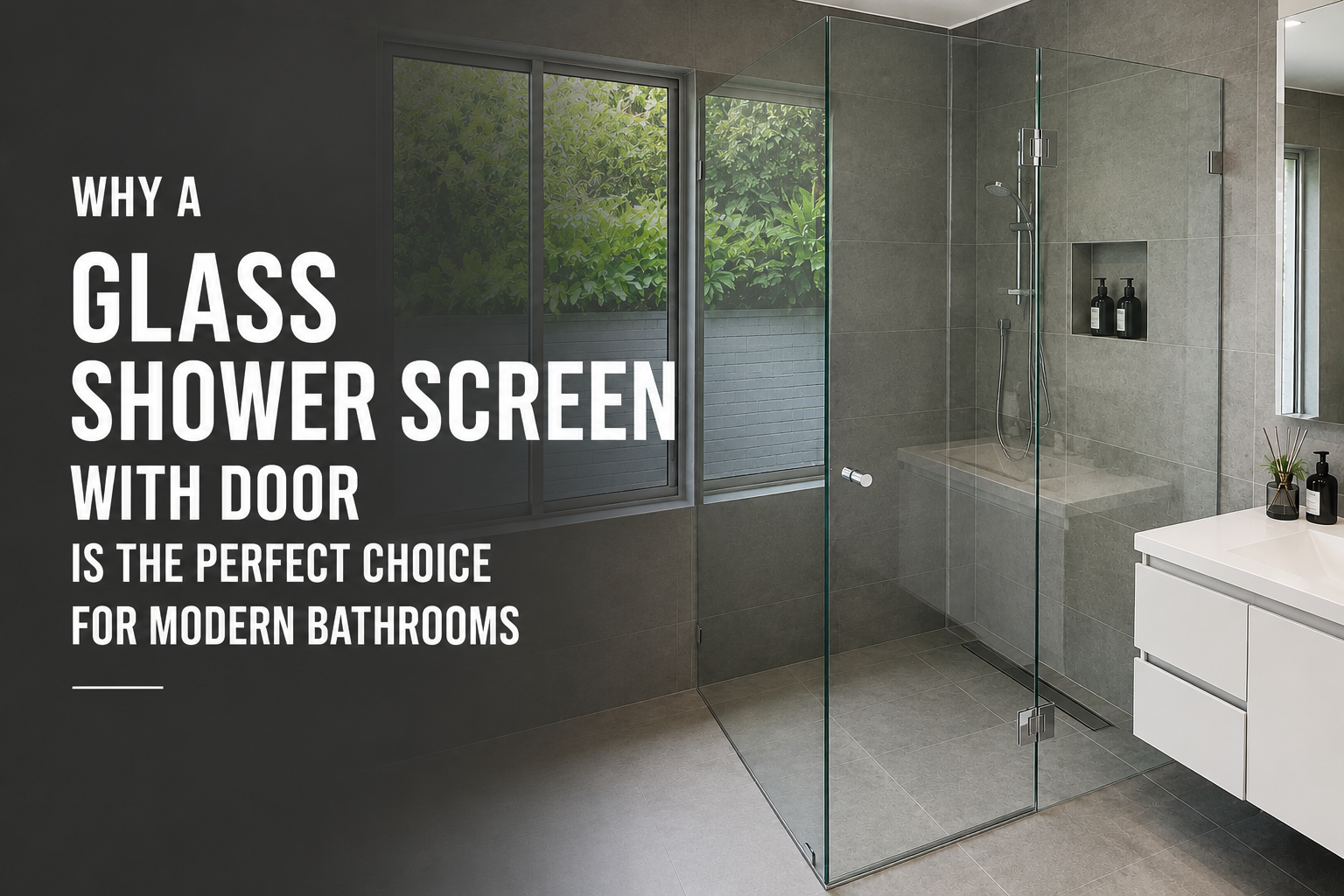 Glass Shower Screen
