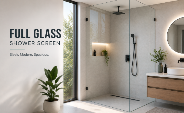 Full Glass Shower Screen