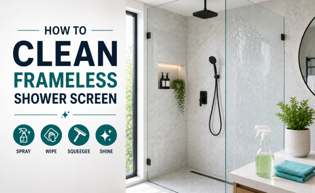 Frameless Shower Screen