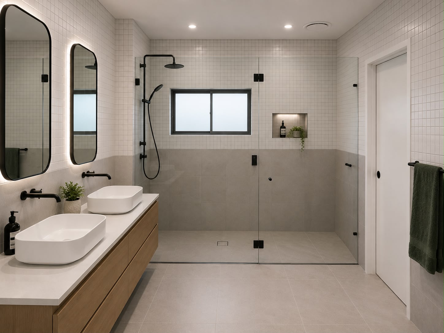 Frameless Shower Screen on Hob vs Floor-Mounted Designs